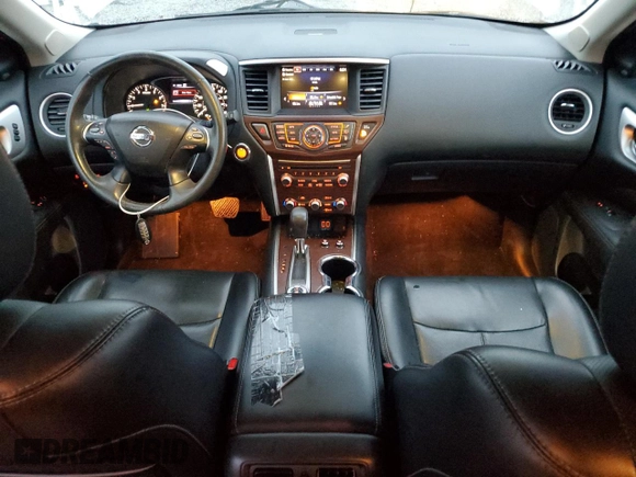 2018 Nissan Pathfinder Platinum with VIN 5N1DR2MMXJC616722, listed as a Copart auction lot 79329804 with 106,343 mi miles and Salvage title. Bid and sale history available at DreamBid. Image 8.