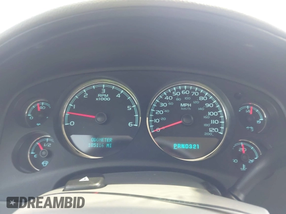 2008 Chevrolet Tahoe LTZ with VIN 1GNFK13008J156624, listed as a IAAI auction lot 42573117 with 185,116 mi miles and . Bid and sale history available at DreamBid. Image 7.