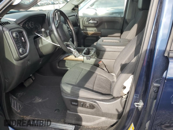 2021 Chevrolet Silverado 1500 RST with VIN 1GCUYEED7MZ273974, listed as a Copart auction lot 81060014 with 102,210 mi miles and Salvage Title. Bid and sale history available at carsss.com. Image 7.