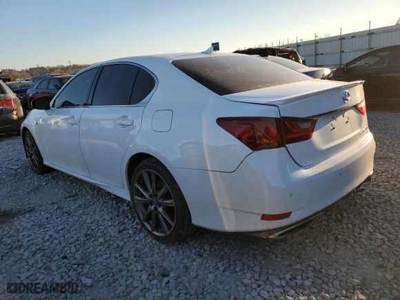 2014 Lexus GS 350 with VIN JTHCE1BL1E5020651, listed as a Copart auction lot 81993794 with 117,848 mi miles and Salvage Title. Bid and sale history available at carsss.com. Image 2.