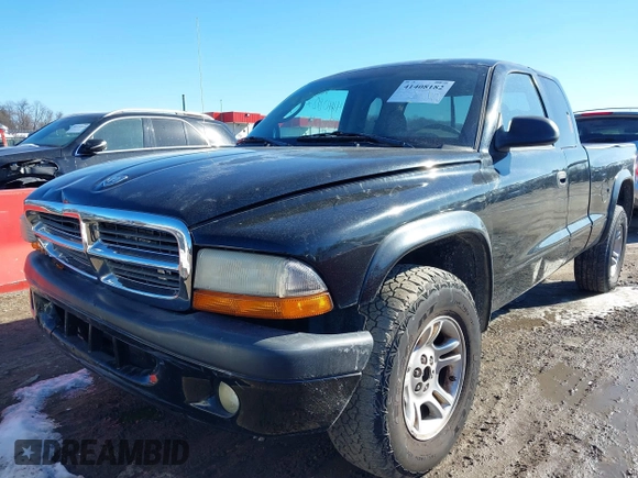 2004 Dodge Dakota Sport with VIN 1D7HG32N24S518815, listed as a IAAI auction lot 41408182 with 267,160 mi miles. Bid and sale history available at carsss.com. Image 12.