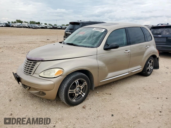 2003 Chrysler PT Cruiser Limited z VIN 3C8FY68B23T648036, wystawiony jako Copart lot #63055905 z przebiegiem 93 191 mil mil oraz Szkoda całkowita • Salvage title. Historia ofert i sprzedaży dostępna na DreamBid. Obrazek 1.