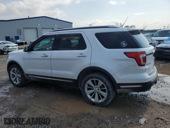 2018 Ford Explorer Limited с VIN 1FM5K8F84JGC34707, выставлен на аукционе Copart как лот 59858955 с пробегом 100 393 миль миль и Списание • Salvage title. История ставок и продаж доступна на DreamBid. Изображение 2.
