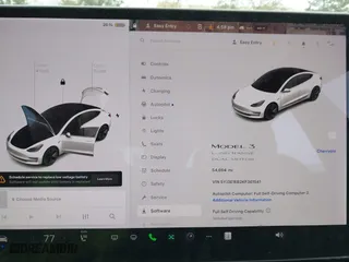2019 Tesla Model 3 Long Range with VIN 5YJ3E1EB2KF361541, listed as a IAAI auction lot 41859373 with 54,664 mi miles. Bid and sale history available at carsss.com. Image 7.