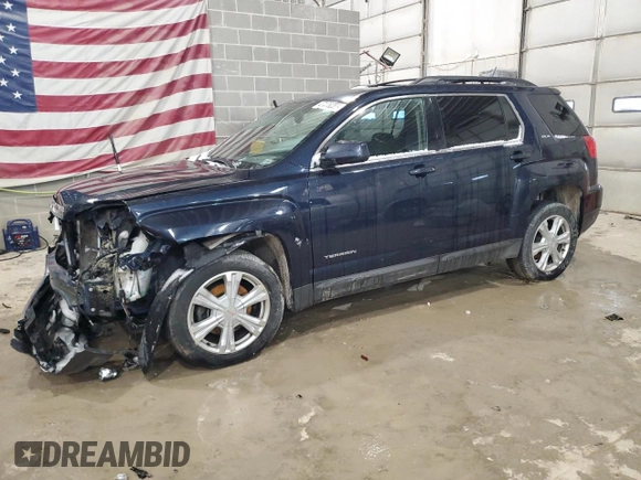 2016 GMC Terrain SLE with VIN 2GKALNEK6G6353545, listed as a Copart auction lot 47476235 with 202,169 mi miles and Salvage Title. Bid and sale history available at carsss.com. Image 1.