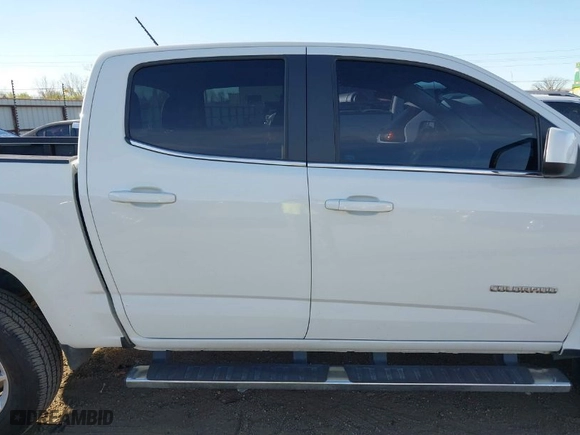 2020 Chevrolet Colorado 2WD LT with VIN 1GCGSCEN1L1124890, listed as a IAAI auction lot 41856902 with 85,512 mi miles. Bid and sale history available at carsss.com. Image 13.