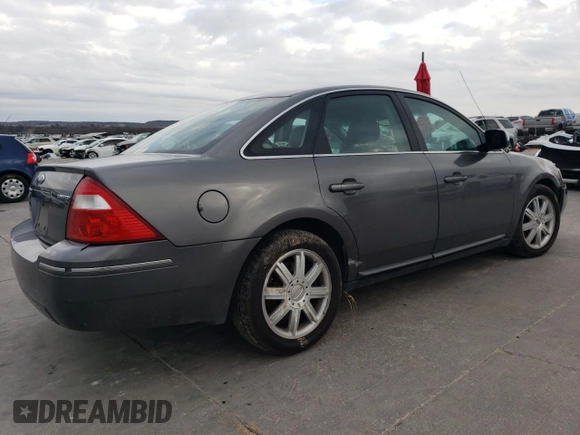 2006 Ford Five Hundred Limited with VIN 1FAHP28136G188218, listed as a Copart auction lot 86481974 with 0 mi miles and Salvage Title. Bid and sale history available at carsss.com. Image 3.