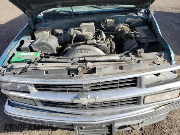 1997 Chevrolet Silverado 1500 with VIN 2GCEK19R2V1229234, listed as a Copart auction lot 47044425 with 196,943 mi miles and Salvage Title. Bid and sale history available at DreamBid. Image 11.