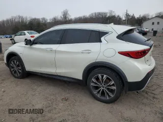 2017 Infiniti QX30 Premium with VIN SJKCH5CR3HA031792, listed as a Copart auction lot 46132175 with 101,870 mi miles and Salvage title. Bid and sale history available at DreamBid. Image 2.