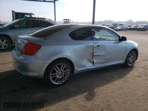 2007 Scion tC Spec with VIN JTKDE177570202301, listed as a Copart auction lot 83015074 with 184,108 mi miles and Salvage Title. Bid and sale history available at carsss.com. Image 3.