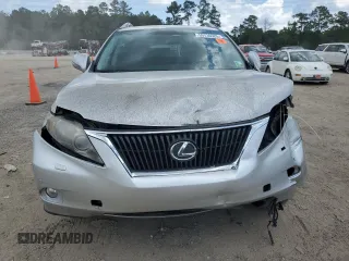 2011 Lexus RX 350 with VIN JTJZK1BA9B2004470, listed as a Copart auction lot 59735525 with 128,501 mi miles and Salvage title. Bid and sale history available at DreamBid. Image 5.