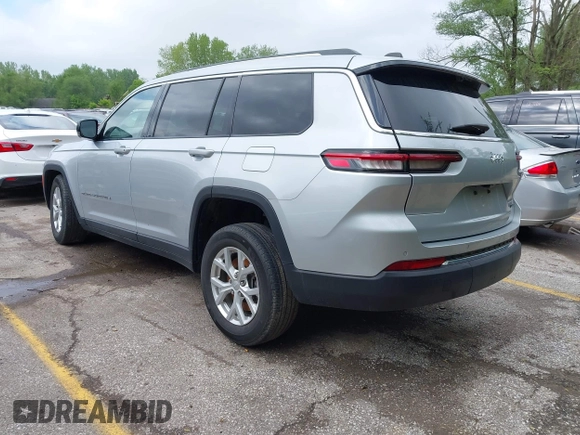 2023 Jeep Grand Cherokee Limited z VIN 1C4RJJBG8P8890280, wystawiony jako IAAI lot #42121395 z przebiegiem 42 983 mil mil oraz . Historia ofert i sprzedaży dostępna na DreamBid. Obrazek 3.