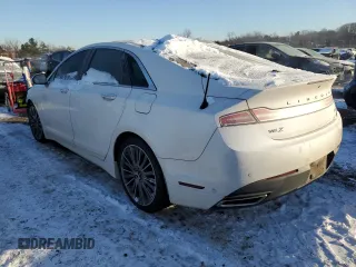 2013 Lincoln MKZ with VIN 3LN6L2JK0DR821100, listed as a Copart auction lot 89346085 with 133,983 mi miles and Salvage Title. Bid and sale history available at DreamBid. Image 2.