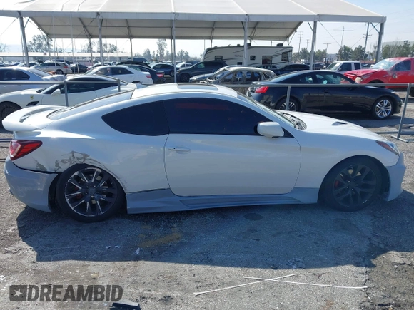 2013 Hyundai Genesis Coupe R-Spec with VIN KMHHT6KD2DU106506, listed as a IAAI auction lot 41611021 with 126,926 mi miles and . Bid and sale history available at DreamBid. Image 13.