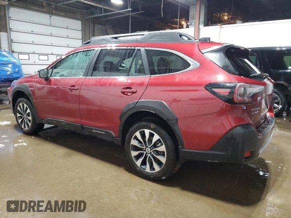 2025 Subaru Outback Limited с VIN 4S4BTANC8S3152260, выставлен на аукционе Copart как лот 51670535 с пробегом 1 349 миль миль и Списание • Salvage title. История ставок и продаж доступна на DreamBid. Изображение 2.