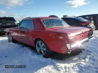 1966 Ford Mustang z VIN 6R07A104047, wystawiony jako Copart lot #85486364 z przebiegiem Nie podano mil oraz Szkoda całkowita • Salvage title. Historia ofert i sprzedaży dostępna na DreamBid. Obrazek 2.