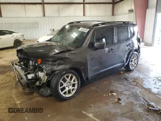 2019 Jeep Renegade Latitude with VIN ZACNJABB1KPK25576, listed as a Copart auction lot 54263365 with 70,707 mi miles and Clean title. Bid and sale history available at DreamBid. Image 1.
