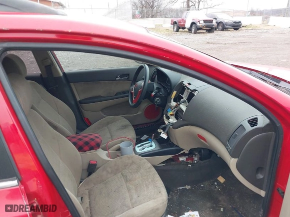 2010 Hyundai Elantra Touring GLS with VIN KMHDC8AE2AU084071, listed as a IAAI auction lot 41734293 with 1 mi miles. Bid and sale history available at carsss.com. Image 5.