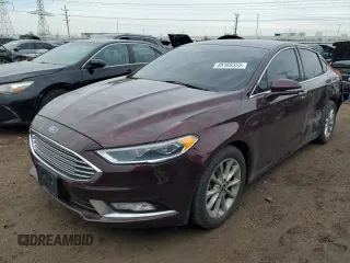 2017 Ford Fusion SE with VIN 3FA6P0HDXHR170235, listed as a Copart auction lot 49160355 with 89,096 mi miles and Salvage Title. Bid and sale history available at carsss.com. Image 1.