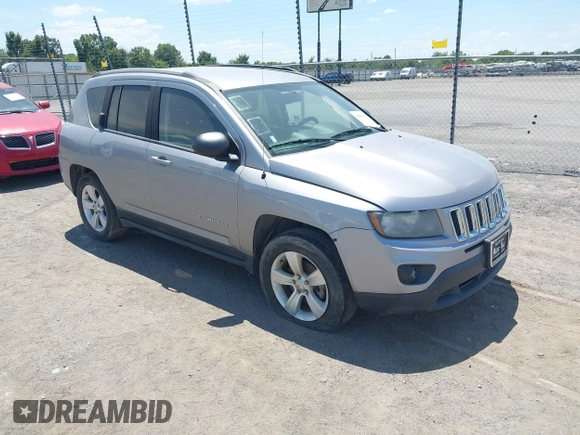2016 Jeep Compass Sport с VIN 1C4NJCBA6GD666504, выставлен на аукционе IAAI как лот 42804566 с пробегом 104 594 миль миль и . История ставок и продаж доступна на DreamBid. Изображение 1.