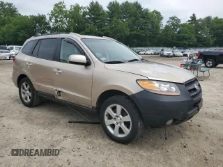 2007 Hyundai Santa Fe SE with VIN 5NMSH13E67H112133, listed as a Copart auction lot 63435165 with 208,329 mi miles and Clean title. Bid and sale history available at DreamBid. Image 4.