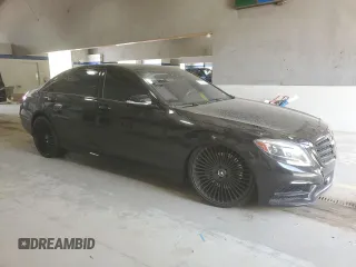 2017 Mercedes-Benz S 550 with VIN WDDUG8FBXHA337288, listed as a Copart auction lot 53933775 with 121,538 mi miles and Salvage Title. Bid and sale history available at DreamBid. Image 4.