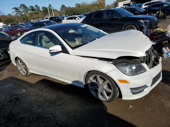 2013 Mercedes-Benz C C 350 with VIN WDDGJ5HB8DF991195, listed as a Copart auction lot 88405055 with 97,152 mi miles and Salvage Title. Bid and sale history available at carsss.com. Image 4.
