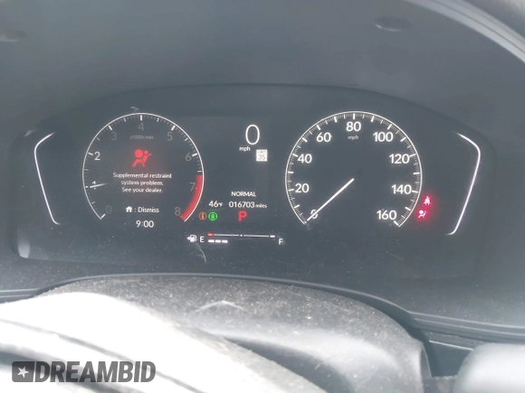 2025 Honda Civic Sport z VIN 2HGFE2F5XSH508552, wystawiony jako IAAI lot #42039416 z przebiegiem 16 703 mil mil oraz . Historia ofert i sprzedaży dostępna na DreamBid. Obrazek 7.