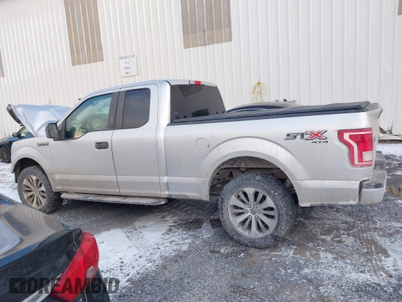 2017 Ford F-150 XL with VIN 1FTEX1EP3HFC28046, listed as a IAAI auction lot 41291572 with 149,668 mi miles. Bid and sale history available at carsss.com. Image 14.