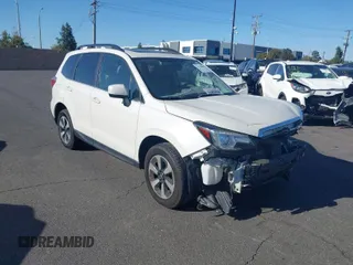 2017 Subaru Forester Limited with VIN JF2SJARC7HH546463, listed as a IAAI auction lot 41758683 with 54,328 mi miles. Bid and sale history available at carsss.com. Image 1.