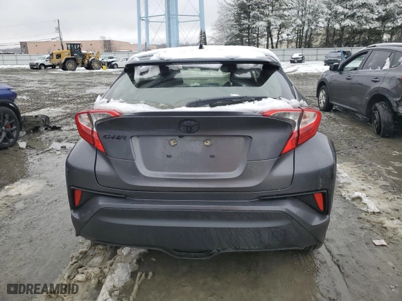 2022 Toyota C-HR XLE with VIN JTNKHMBX3N1134968, listed as a Copart auction lot 44990215 with 44,264 mi miles and Salvage Title. Bid and sale history available at carsss.com. Image 6.