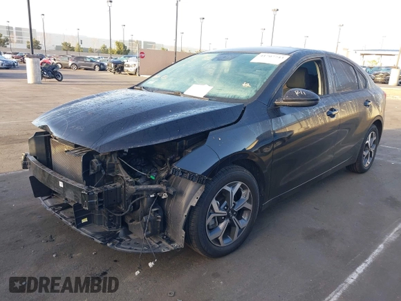 2021 Kia Forte FE with VIN 3KPF24AD1ME407089, listed as a IAAI auction lot 41707743 with 34,411 mi miles. Bid and sale history available at carsss.com. Image 18.