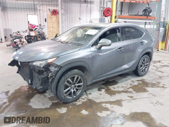 2015 Lexus NX 200t with VIN JTJYARBZ6F2016343, listed as a IAAI auction lot 41587755 with 120,311 mi miles. Bid and sale history available at carsss.com. Image 18.