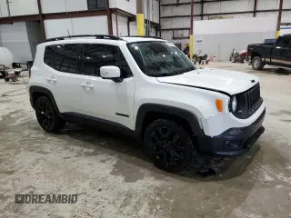 2018 Jeep Renegade Latitude with VIN ZACCJABB2JPH95742, listed as a Copart auction lot 54157855 with 107,300 mi miles and Salvage title. Bid and sale history available at DreamBid. Image 4.