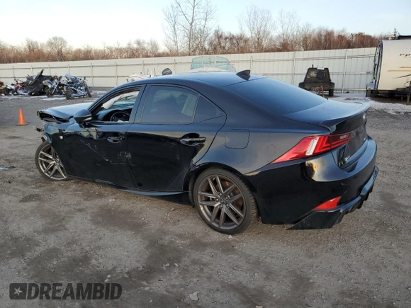 2016 Lexus IS 300/350 with VIN JTHCM1D27G5007090, listed as a Copart auction lot 42231925 with Not provided miles and Salvage title. Bid and sale history available at DreamBid. Image 2.