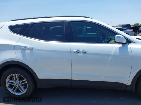2018 Hyundai Santa Fe 2.4L with VIN 5NMZU3LB4JH054123, listed as a IAAI auction lot 42471320 with 53,464 mi miles and . Bid and sale history available at DreamBid. Image 13.