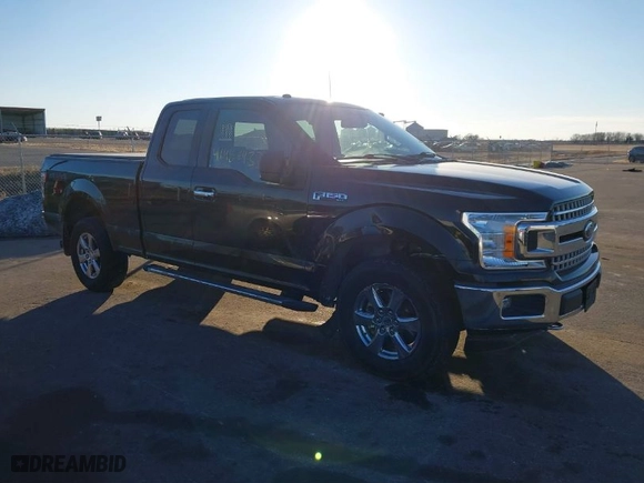 2018 Ford F-150 XL with VIN 1FTFX1E57JKC53726, listed as a IAAI auction lot 41486433 with 119,949 mi miles. Bid and sale history available at carsss.com. Image 1.