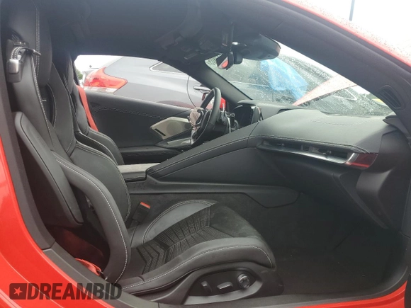 2024 Chevrolet Corvette 2LT with VIN 1G1YB2D43R5121717, listed as a Copart auction lot 61812805 with 1,084 mi miles and Salvage title. Bid and sale history available at DreamBid. Image 10.