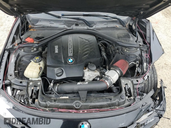 2015 BMW 3 Series 335i xDrive with VIN WBA3B9G56FNR92960, listed as a Copart auction lot 60963875 with 135,624 mi miles and Salvage title. Bid and sale history available at DreamBid. Image 11.