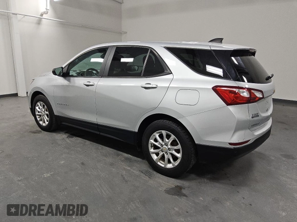 2020 Chevrolet Equinox LS z VIN 2GNAXFEV8L6197414, wystawiony jako Copart lot #55846185 z przebiegiem 105 418 mil mil oraz Czysty tytuł • Clean title. Historia ofert i sprzedaży dostępna na DreamBid. Obrazek 2.