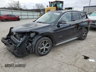 2018 BMW X1 xDrive28i with VIN WBXHT3C33J5L24195, listed as a Copart auction lot 38830283 with 35,004 mi miles. Bid and sale history available at carsss.com. Image 1.
