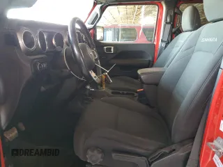2020 Jeep Wrangler Unlimited Sahara Altitude с VIN 1C4HJXEN8LW268874, выставлен на аукционе Copart как лот 58557845 с пробегом 77 708 миль миль и Списание • Salvage title. История ставок и продаж доступна на DreamBid. Изображение 7.