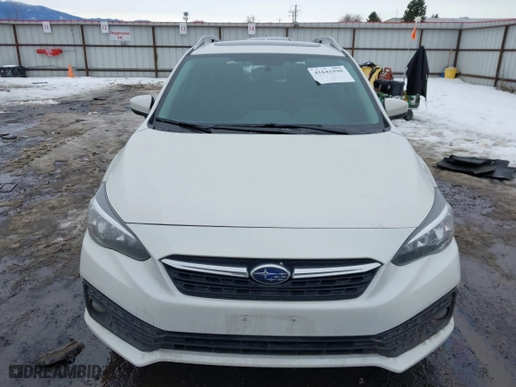 2022 Subaru Impreza Premium with VIN 4S3GTAD65N3726260, listed as a IAAI auction lot 41641598 with 36,657 mi miles. Bid and sale history available at carsss.com. Image 12.