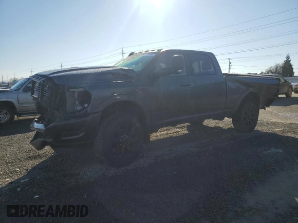2022 Ram 2500 Laramie with VIN 3C6UR5FJ2NG287517, listed as a Copart auction lot 47123855 with Not Provided miles and Salvage Title. Bid and sale history available at carsss.com. Image 1.