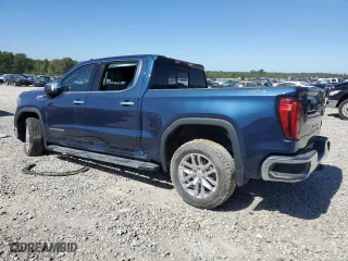 2022 GMC Sierra 1500 Limited SLT with VIN 3GTU9DED6NG124674, listed as a Copart auction lot 74126964 with 47,764 mi miles and Salvage Title. Bid and sale history available at carsss.com. Image 2.
