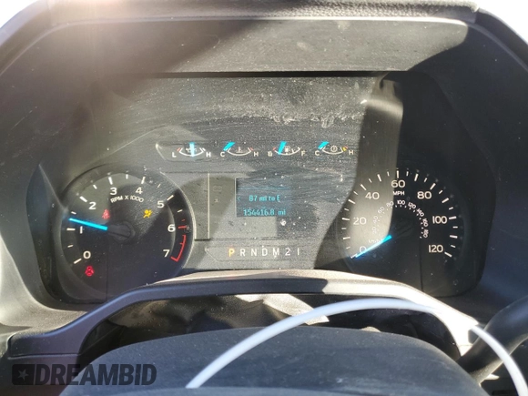 2016 Ford F-150 XL with VIN 1FTFX1CF2GKD82736, listed as a Copart auction lot 89017315 with 154,416 mi miles and Salvage Title. Bid and sale history available at carsss.com. Image 9.
