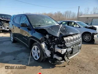 2023 Jeep Compass Sport z VIN 3C4NJDAN8PT531917, wystawiony jako Copart lot #46543835 z przebiegiem 28 762 mil mil oraz Szkoda całkowita • Salvage title. Historia ofert i sprzedaży dostępna na DreamBid. Obrazek 11.