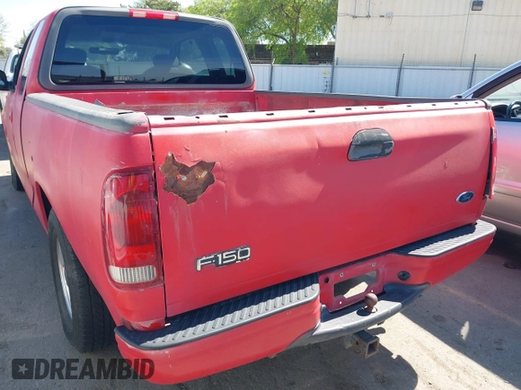 2003 Ford F-150 XL with VIN 1FTRX17293NB92395, listed as a IAAI auction lot 41885536 with 1 mi miles. Bid and sale history available at carsss.com. Image 6.