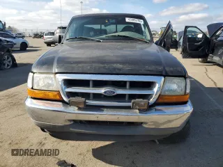 1999 Ford Ranger XL with VIN 1FTYR10V9XUB87056, listed as a Copart auction lot 43989795 with 193,980 mi miles and Salvage Title. Bid and sale history available at carsss.com. Image 5.