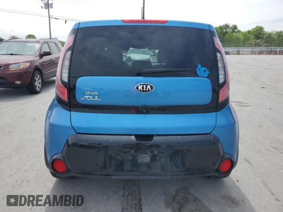 2016 Kia Soul + with VIN KNDJP3A51G7335443, listed as a Copart auction lot 54226145 with 88,736 mi miles and Salvage Title. Bid and sale history available at carsss.com. Image 6.
